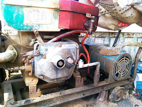 塔河单杠柴油机发电机出租